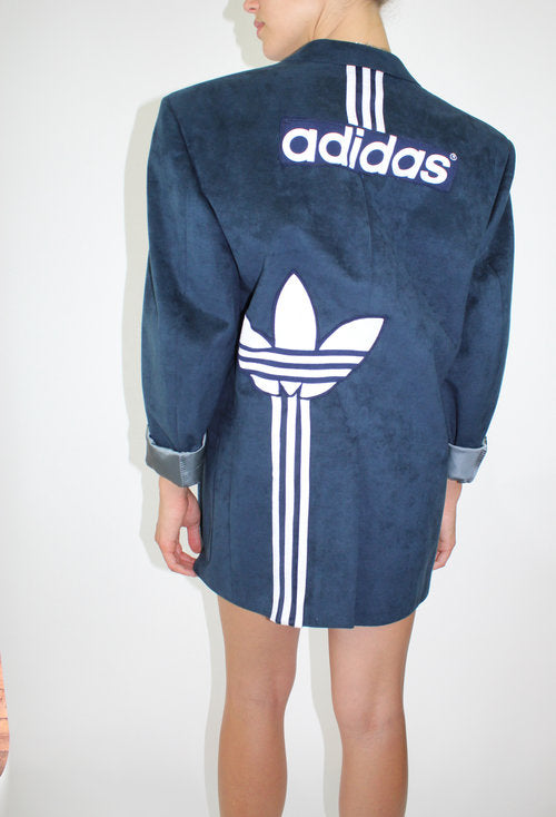 1/1 VINTAGE CUSTOM SUEDE ADIDAS BLAZER – triplevintage 1/1 VINTAGE CUSTOM SUEDE ADIDAS BLAZER – triplevintage