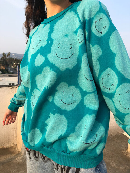 1/1 TEAL SMILEY CREW