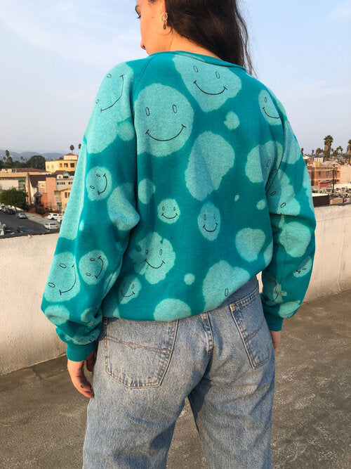 1/1 TEAL SMILEY CREW